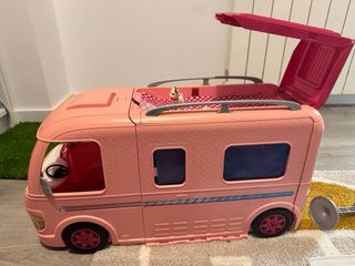 Caravana Barbie Rosa