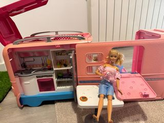 Caravana Barbie Rosa