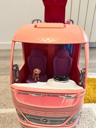 Caravana Barbie Rosa