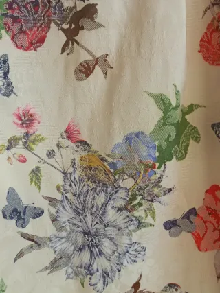 Vestido floral para ñiñas