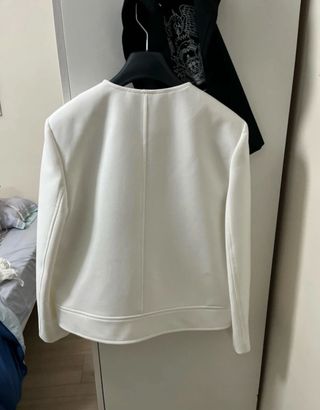 Chaqueta Blanca Mango