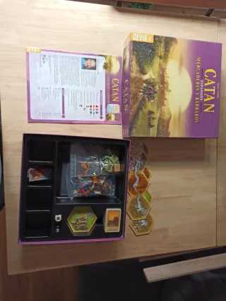 Catan Expansión Mercaderes y Bárbaros
