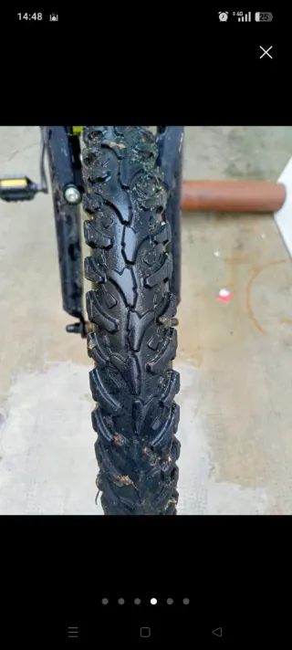 Bicicleta Coluer 20 Verde y Negra