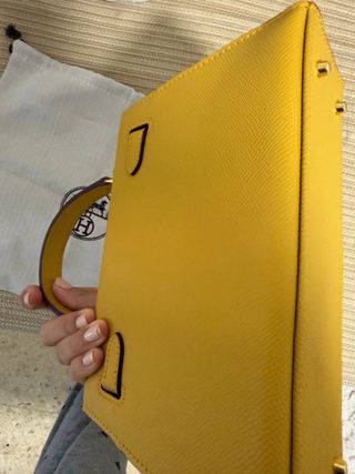 Bolso Hermès Amarillo