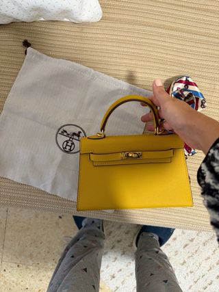 Bolso Hermès Amarillo