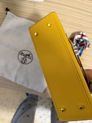 Bolso Hermès Amarillo