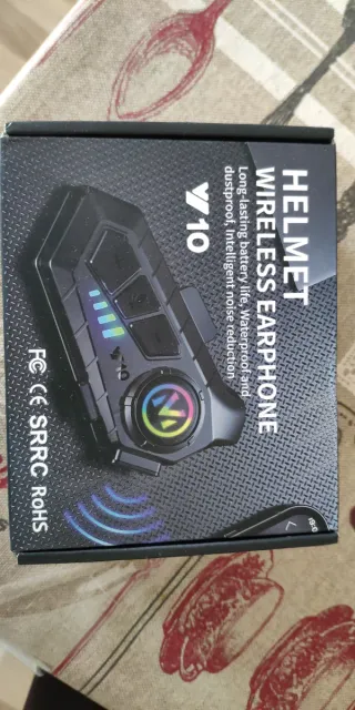 Casco con Auriculares Bluetooth para Casco V10