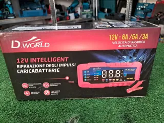 Caricabatterie D.WORLD 12V Intelligente