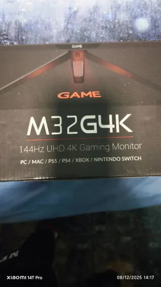 Monitor GAME M32G4K 4K 144Hz