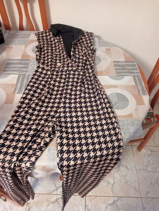 Mono estampado pata de gallo