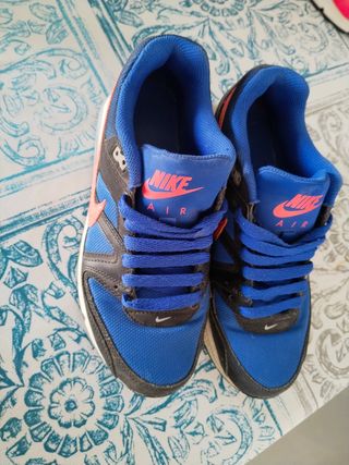 Zapatillas Nike Air Max Mujer Azul/Rojo