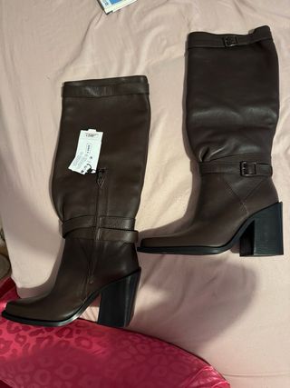 Botas Zara SRPLS Marrones Nuevas