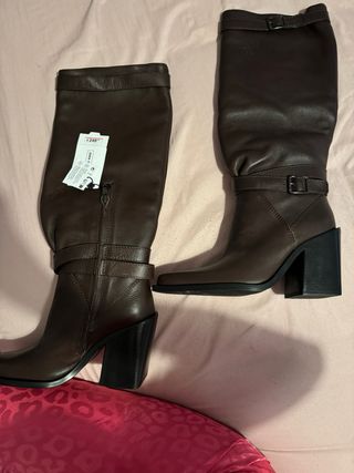Botas Zara SRPLS Marrones Nuevas