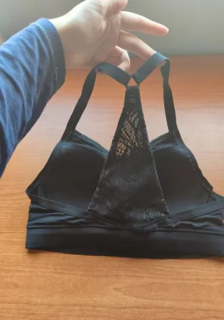 Sujetador deportivo Domyos negro