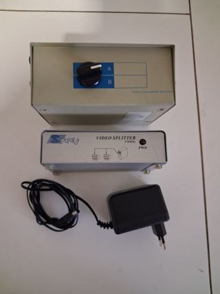 Lote 2 aparatos: Switch y Video Splitter