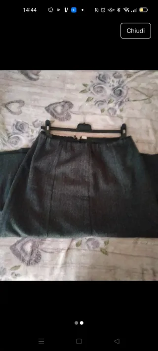 Gonna lana media lunghezza