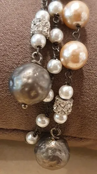 Orecchino singolo Argento 925 e Perle