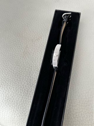 Reloj Rochas Mujer Negro/Plata