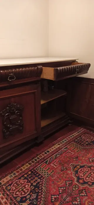 Sinfonier madera maciza mármol