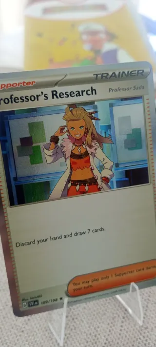 Sobre abierto 9 cartas Pokémon japonesas