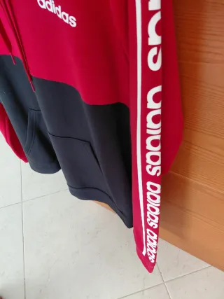 Sudadera Adidas Granate y Marino