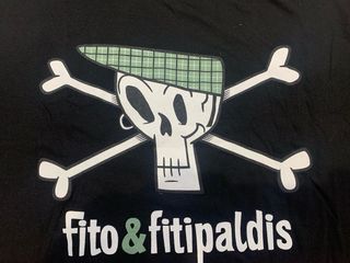 Camiseta Fito & Fitipaldis Talla XL Negra
