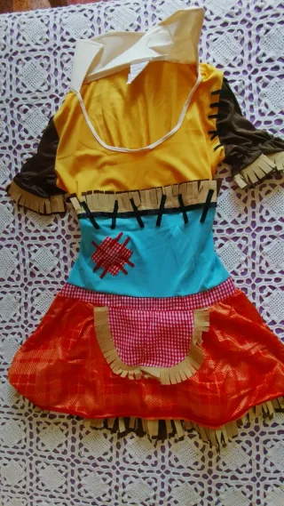 Disfraz Espantapájaros Mujer Talla ML