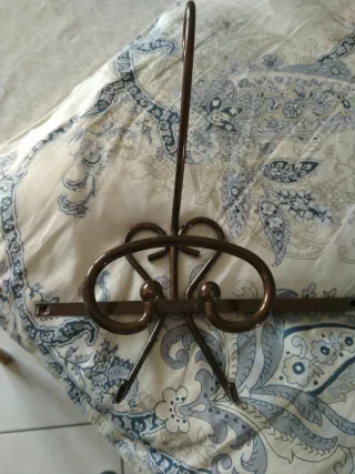 Appendiabiti metallo 2 ganci