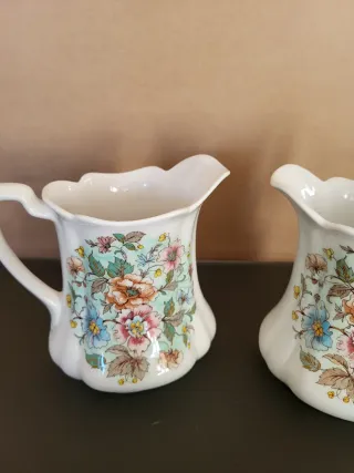 Set 2 Brocche in ceramica Floreale