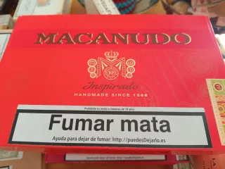 Scatola vuota di sigari Macanudo Inspirado