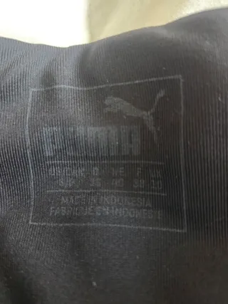 Mallas Puma Negras y Rosas