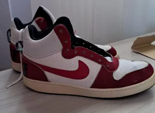 Scarpe Nike alte rosse bianche taglia 46