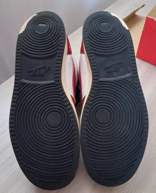 Scarpe Nike alte rosse bianche taglia 46