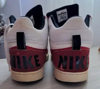 Scarpe Nike alte rosse bianche taglia 46