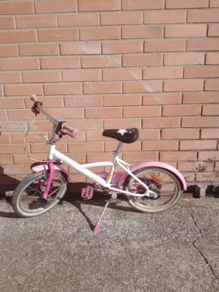 Bicicleta Btwin Niña Rosa