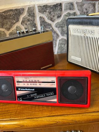 Lote 3 radios portátiles (adorno/reparar)