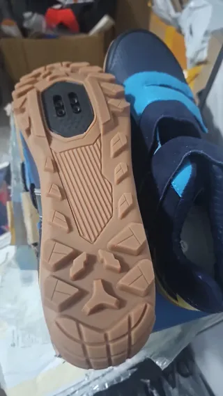 Zapatillas Ciclismo MTB Suela Goma