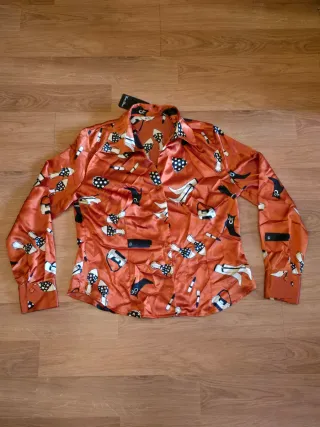 Blusa Erre y Eme con etiqueta Estampado Zapatitos