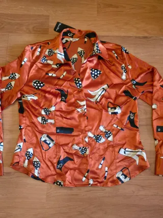 Blusa Erre y Eme con etiqueta Estampado Zapatitos