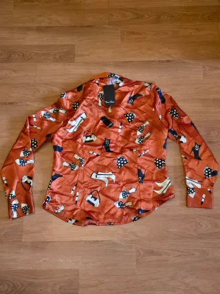 Blusa Erre y Eme con etiqueta Estampado Zapatitos