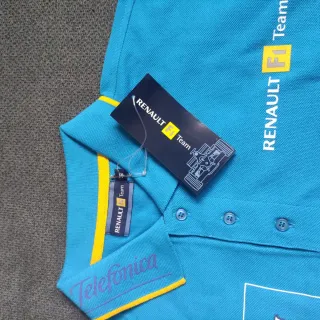 Polo Renault F1 Team Hombre Azul