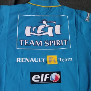 Polo Renault F1 Team Hombre Azul