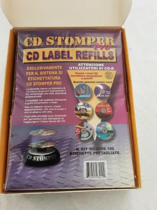 CD Stomper Pro - Etichettatore CD