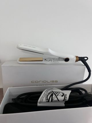 Plancha Corioliss C-Trip Blanca y Dorada