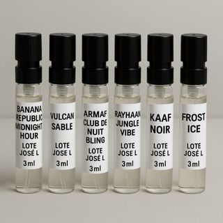 Lote 6 Perfumes Miniatura Viaje