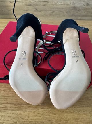 Sandalias Carolina Herrera Negras