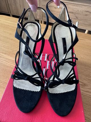 Sandalias Carolina Herrera Negras