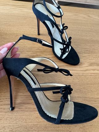 Sandalias Carolina Herrera Negras
