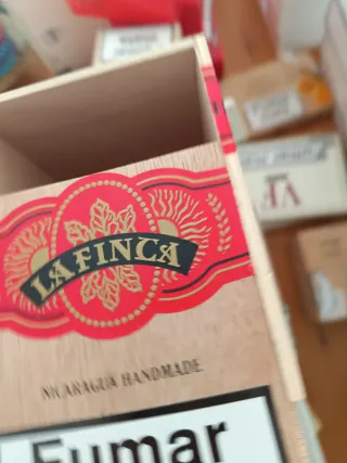 Scatola di sigari La Finca Nicaragua Handmade vuota