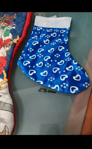 Calze epifania Babbo Natale e renne